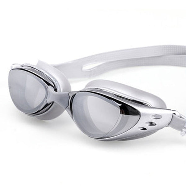 Large frame plating diving swimming goggles