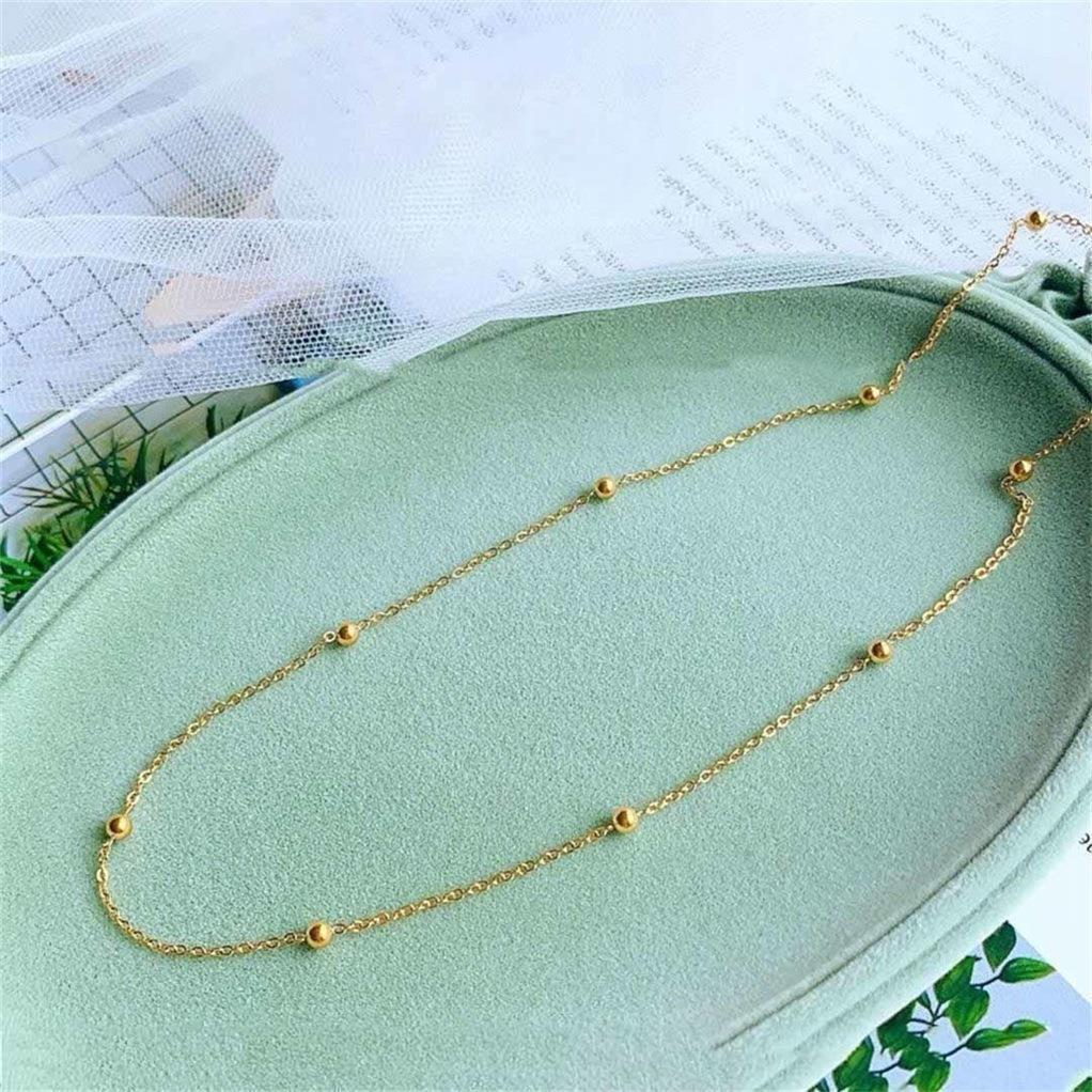 European And American Beanie Necklace Women's Fashion Simple