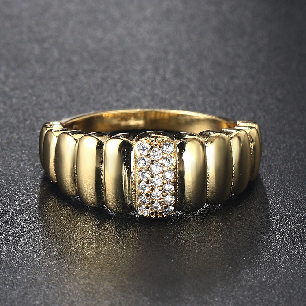 Popular All-match Cold Metal Ring For Women