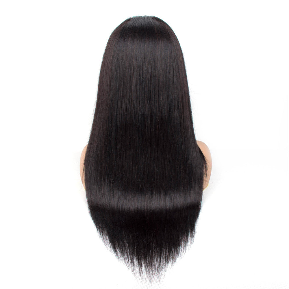Front Lace Human Wigs Full Head Lace Headgear