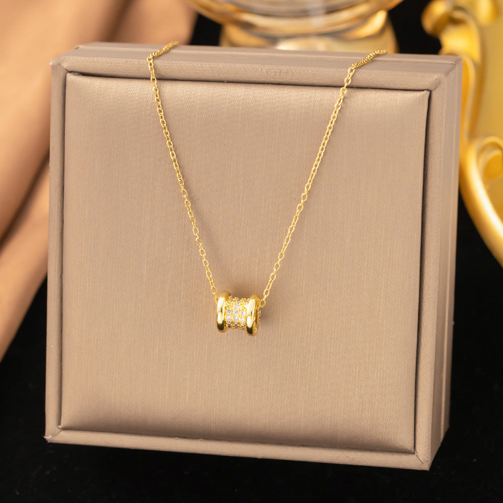 Skin-friendly Simple Fashion High-end Non-fading Titanium Steel Necklace